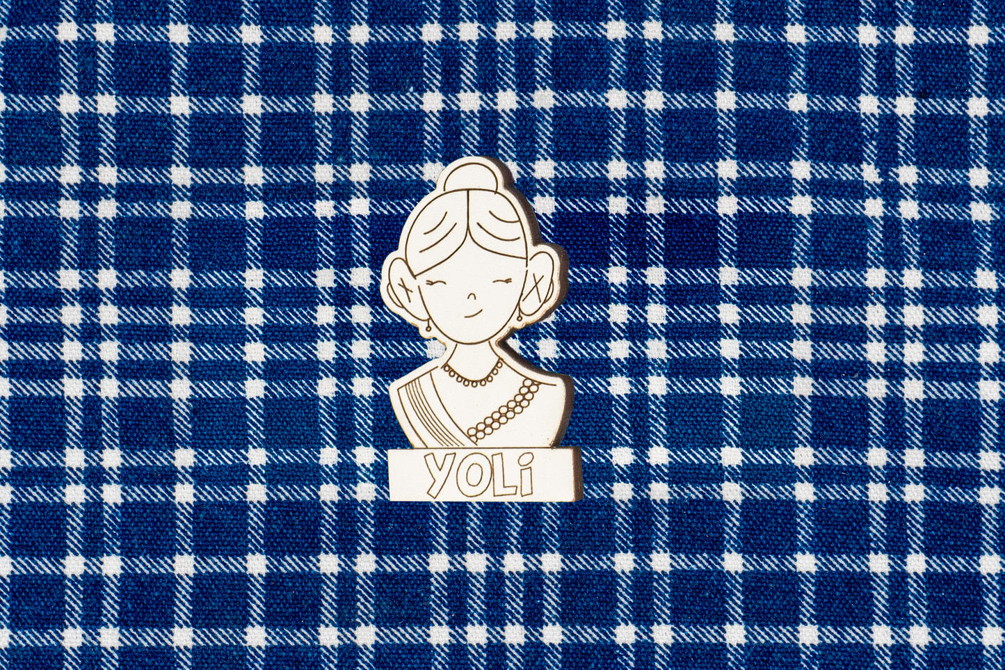 Pines PERSONALIZADOS de Madera Grabados – Fallero, Fallera