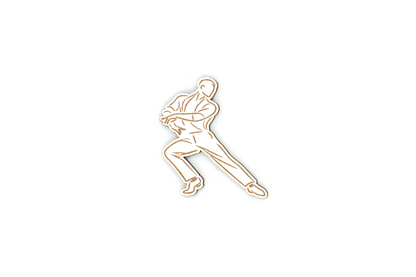 Broches de Bailarines "Bailongos"