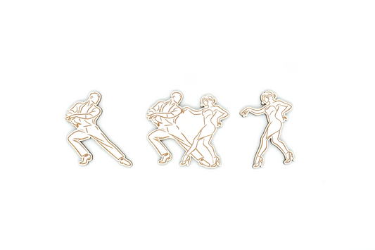 Broches de Bailarines "Bailongos"