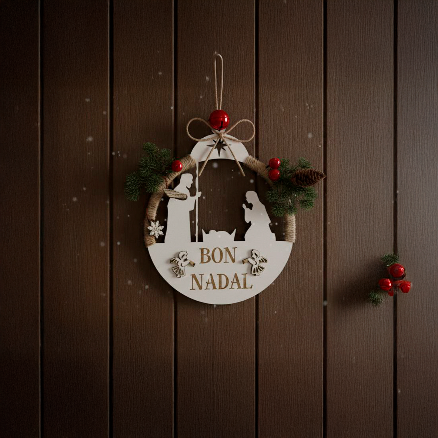 Coronas Navideñas de Nacimiento