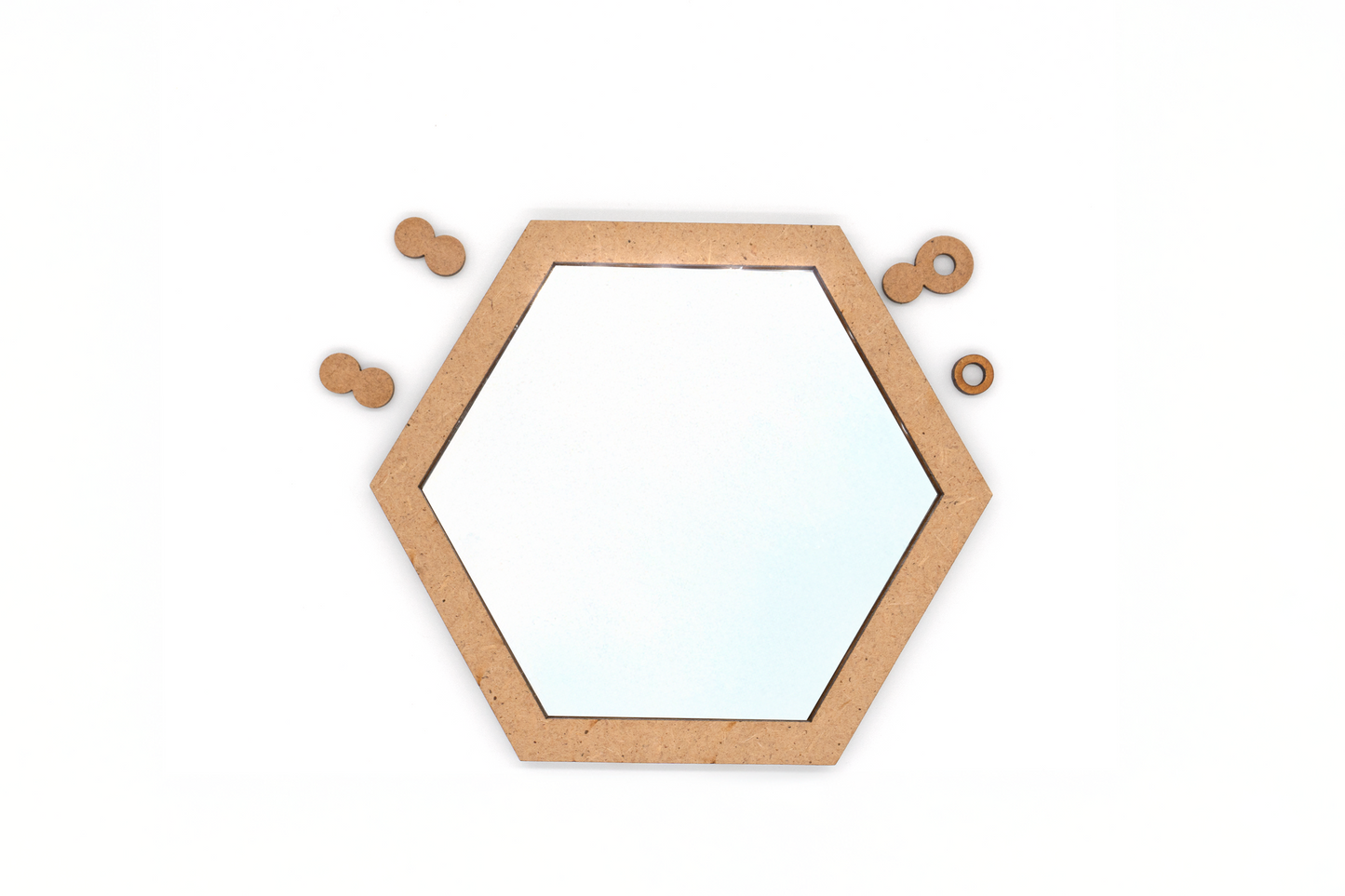 Hexágonos Modulares Personalizables (Grannies, Porta Foto, Espejo)