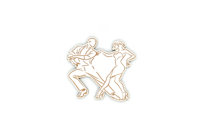 Broches de Bailarines "Bailongos"