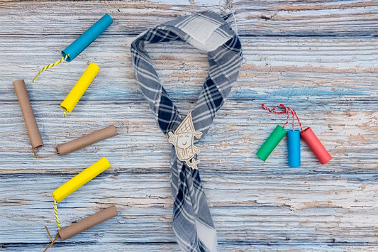 Pañuelo Fallero con adorno (Petardín)