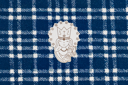 Pines de MDF Grabados