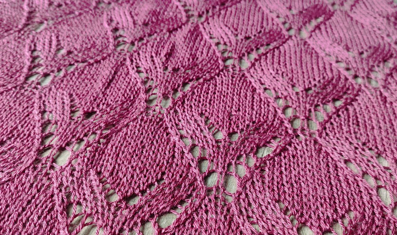 Patrón Echarpe Flor de Lys de las 3 Mosqueteras